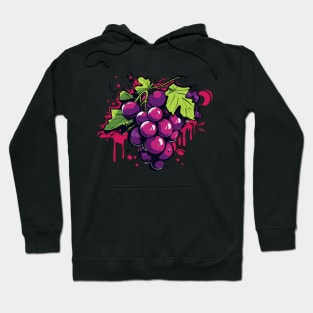 Juicy Fruit Grapes Summer Hoodie